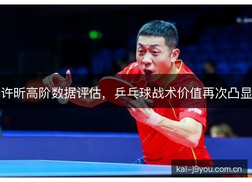 许昕高阶数据评估，乒乓球战术价值再次凸显